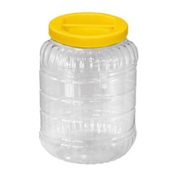 Δοχείο αποθήκευσης τροφίμων PET με πώμα 2 κιλά