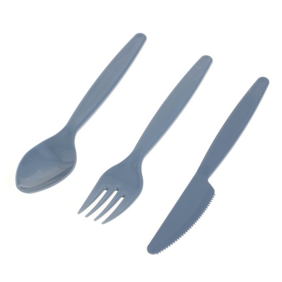 Σετ μαχαιροπίρουνα 3 τεμαχίων πλαστικό Υ16,6εκ.