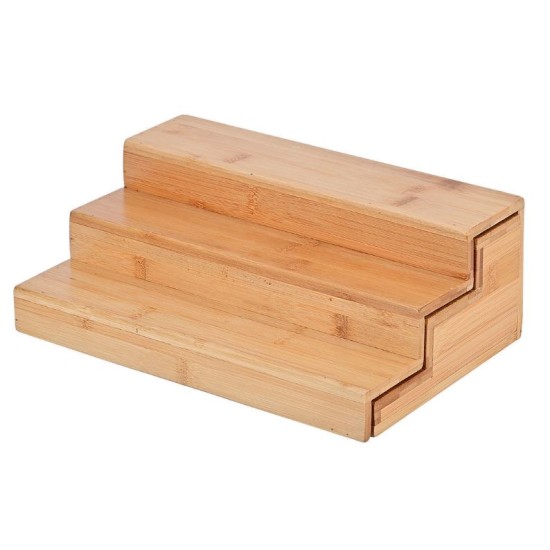 Βάση οργάνωσης/παρουσίασης επεκτεινόμενη μπαμπού 20x11x30εκ.