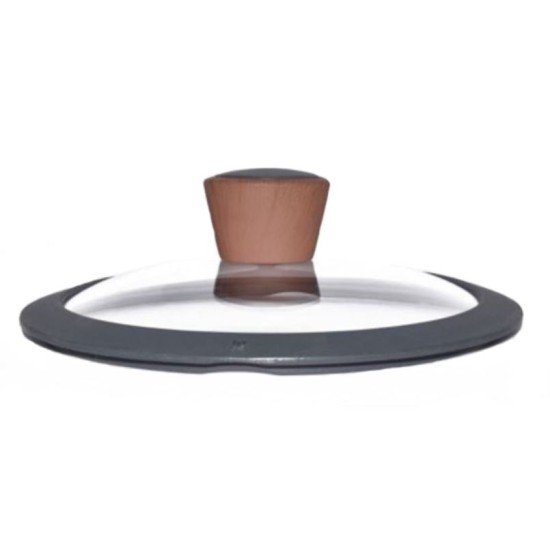 Καπάκι με στεφάνι σιλικόνης Stone 28εκ.