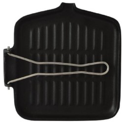 Ψηστιέρα μαντεμένια σπαστή τετράγωνη 22εκ. ESTIA