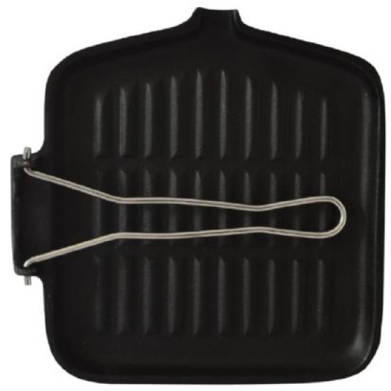 Ψηστιέρα μαντεμένια σπαστή τετράγωνη 22εκ. ESTIA