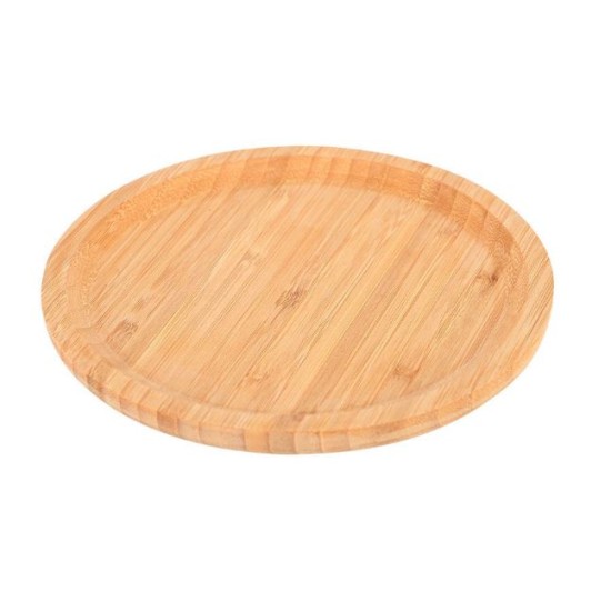 Βάση ξύλινη μπαμπού για μαντέμι 15εκ.