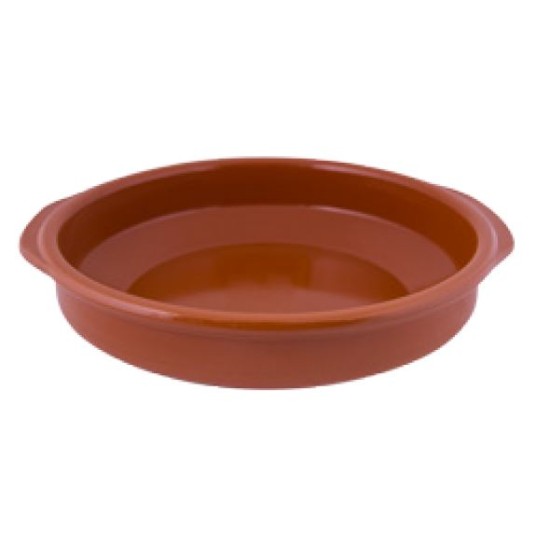 Σαγάνι κεραμικό πυρίμαχο με χερούλια 14x3,5εκ. CoK