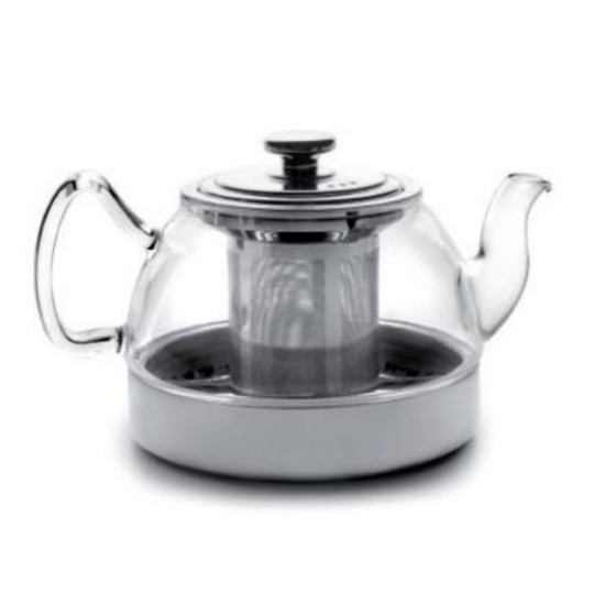 Τσαγιέρα γυάλινη borosilicate με φίλτρο 800ml Kristal