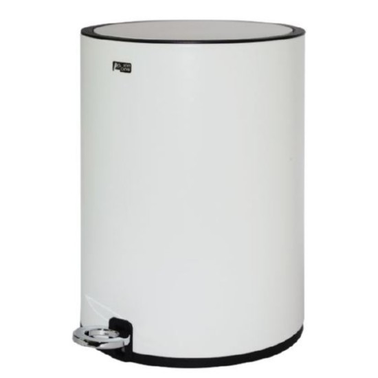 Πεντάλ μπάνιου στρόγγυλο μεταλλικό χρωματιστό 6lt