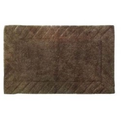 Ταπέτο μπάνιου βαμβακερό καφέ χρώμα 50x80εκ. PASTEL ESTIA