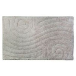 Ταπέτο μπάνιου βαμβακερό μπεζ χρώμα 50x80εκ. MAZE ESTIA