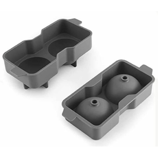 Καλούπι πάγου στρόγγυλο 2 θέσεων Φ5,5εκ. 15,3x5,7εκ.