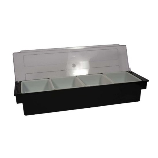 Σετ μπαρ 4 θέσεων PC 50x16x9εκ.