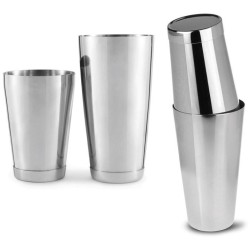 Ποτήρι inox καπάκι Boston 540ml Tin to Tin