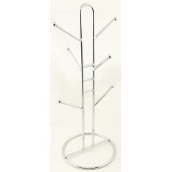 Βάση για κούπες επιτραπέζια χρωμίου 14,5x36εκ.