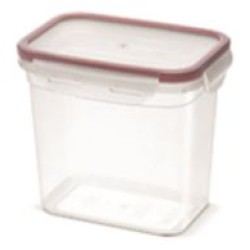 Δοχείο αποθήκευσης τροφίμων πλαστικό 1L 14x10x13εκ.