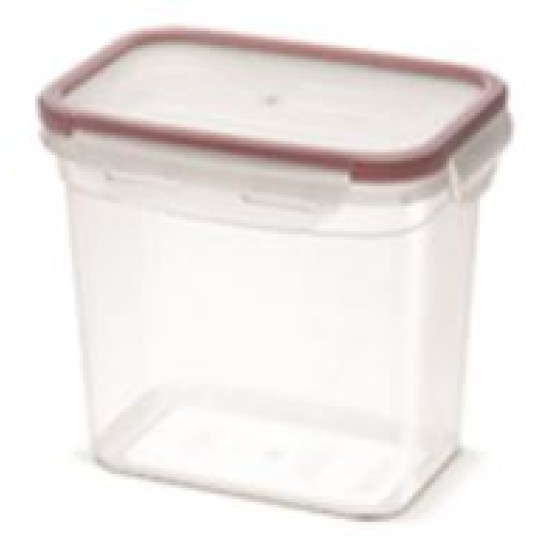 Δοχείο αποθήκευσης τροφίμων πλαστικό 1L 14x10x13εκ.