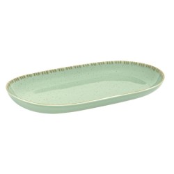 Πιατέλα οβάλ πορσελάνης 33x19εκ. Pistachio