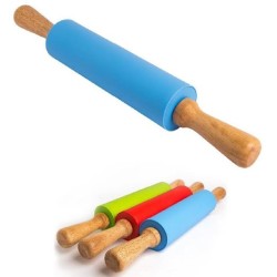 Πλάστης σιλικόνης χρωματιστός περιστρεφόμενος 43εκ.