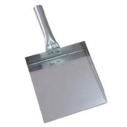 Φτυαράκι μπουγάτσας ανοξείδωτο με χέρι 14x13εκ.