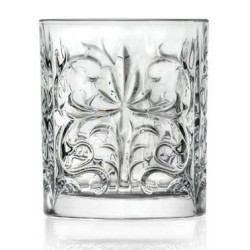 Ποτήρι κοκτέιλ κρυστάλλινο με ανάγλυφο 337ml TATTOO