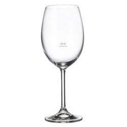 Ποτήρι κρασιού με ένδειξη 15cl 450ml Colibri