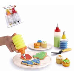 Σετ 2 μπουκάλια διακόσμησης πλαστικά 110ml