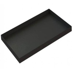 Ταψί ζαχαροπλαστείου πλαστικό μαύρο 43x28x5εκ.