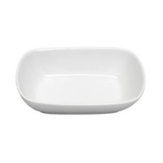 Μπωλ πορσελάνινο ορθογώνιο λευκό 17x12,5x2,5εκ. VIENNA