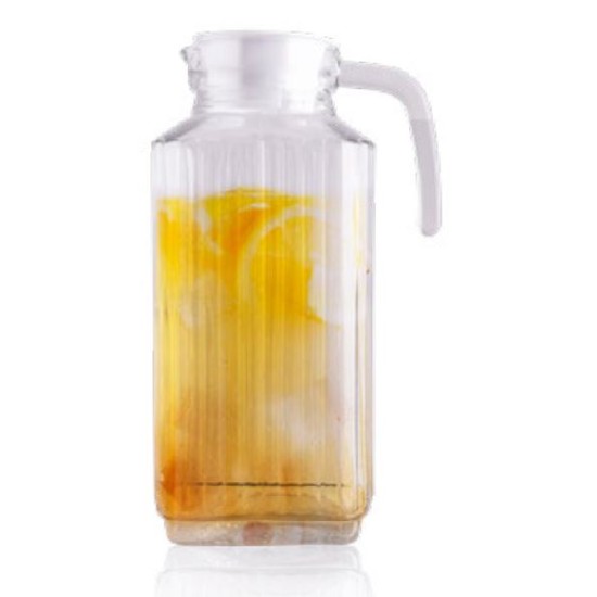 Κανάτα ψυγείου γυάλινη με παγοστάτη 2L