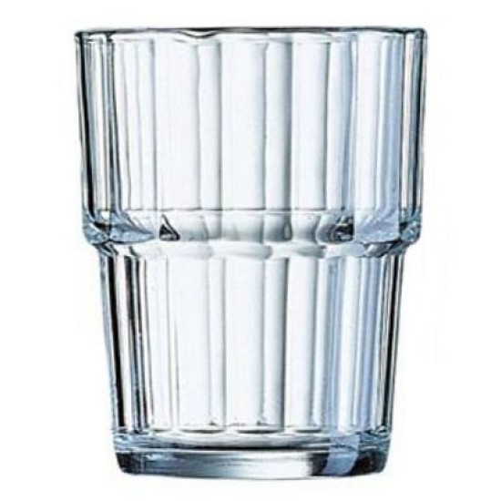 Ποτήρι κρασιού στοιβαζόμενο γυάλινο 200ml NORVEGE