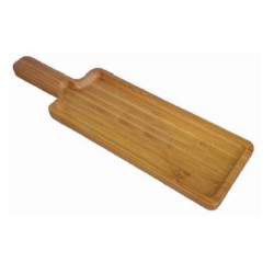 Πλατώ σερβιρίσματος/παρουσίασης μπαμπού 34,8x10x1,5εκ. Χ.Μ.