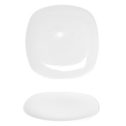 Πιάτο φρούτου πορσελάνης 20x20εκ. Cuadrado Earth