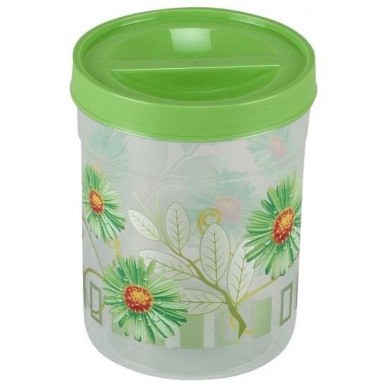 Σετ 3 δοχεία πλαστικά με κουταλάκια 500-800-1300ml