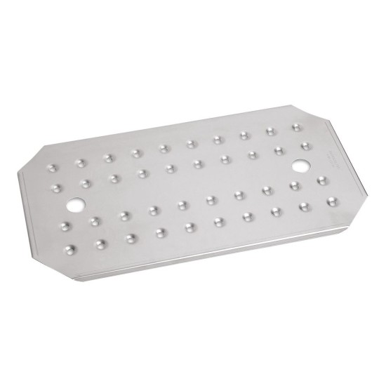 Σχάρα στραγγίσματος ανοξείδωτη 0.7mm GN 1/1-46,3x26,5εκ.