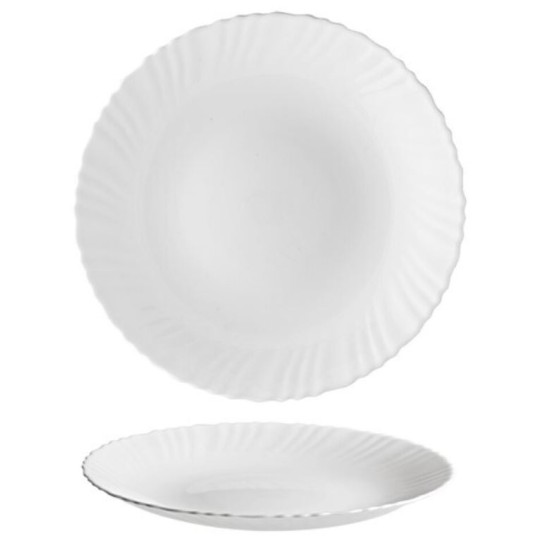 Πιάτο ρηχό οπαλίνα 24εκ. Titan