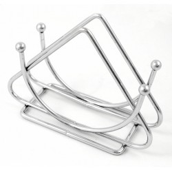 Χαρτοπετσετοθήκη χρωμίου 12,5x10εκ.