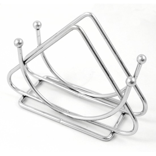 Χαρτοπετσετοθήκη χρωμίου 12,5x10εκ.