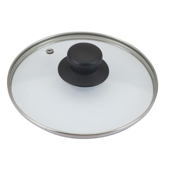 Καπάκι πυρίμαχο με βαλβίδα και μεταλλικό στεφάνι 28εκ.