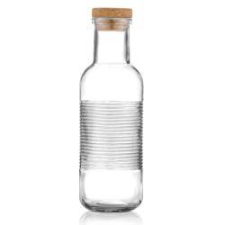 Μπουκάλι γυάλινο με φελλό 1L