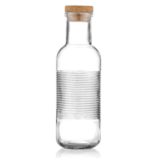 Μπουκάλι γυάλινο με φελλό 1L