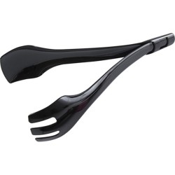 Λαβίδα σαλάτας πλαστική PP μαύρη 30εκ.