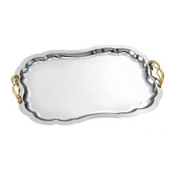 Δίσκος σερβιρίσματος ανοξείδωτος 18/10 43x31εκ.