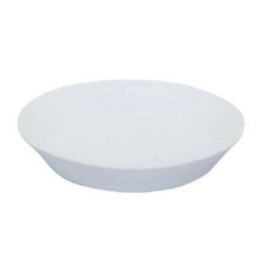 Πιάτο βαθύ πορσελάνινο κωνικό λευκό 21x3εκ.
