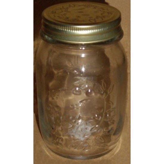 Βάζο γυάλινο τετράγωνο μεσσαίο 750ml