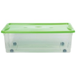 Κουτί αποθήκευσης πλαστικό με ρόδες 59x40x19,5εκ. 32L Mega Box