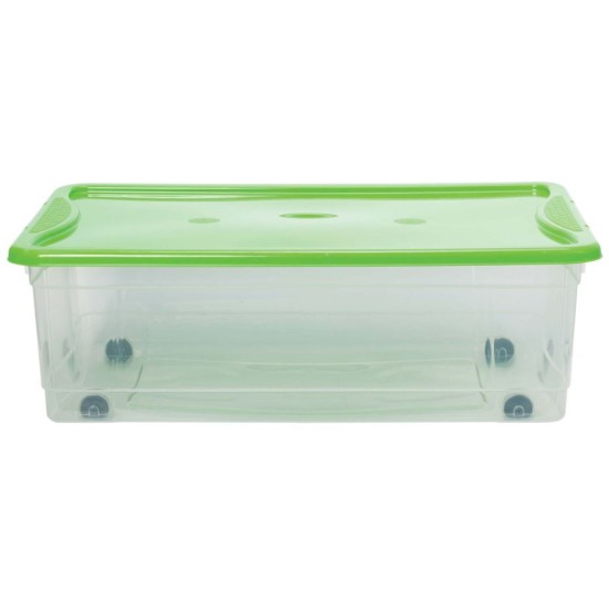 Κουτί αποθήκευσης πλαστικό με ρόδες 59x40x19,5εκ. 32L Mega Box