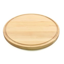 Πλατώ σερβιρίσματος στρόγγυλο ξύλο μπαμπού 36x1,8εκ.