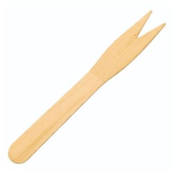 Σετ 1000 πηρουνάκια δύαινα μπαμπού 8,5εκ.