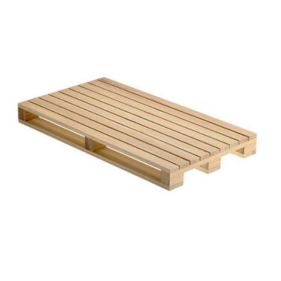 Δίσκος σερβιρίσματος ξύλινος μπαμπού παλέτα 35x20x3,5εκ.