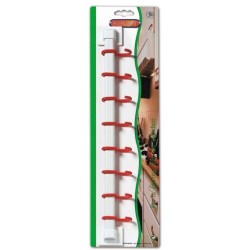 Κρεμάστρα εργαλείων κουζίνας πλαστική 8 γάντζοι Eliplast