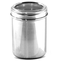 Δοχείο ανοξείδωτο με διάφανο καπάκι 13,5x10,5εκ.