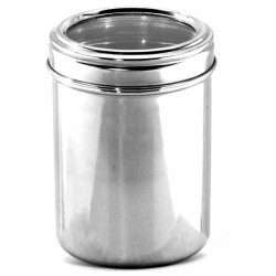 Δοχείο ανοξείδωτο με διάφανο καπάκι 14,5x11,5εκ.